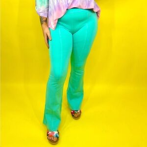 Dear Scarlett “Draw me in pants” Aqua size 1x.